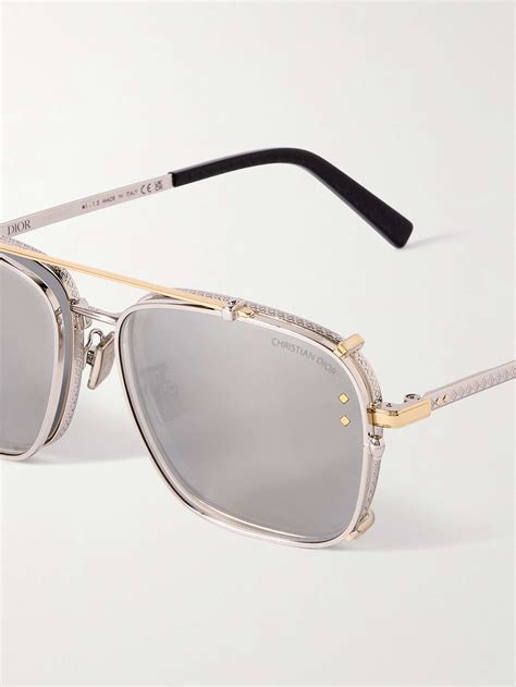 dior glasses silver|christian Dior eyeglasses men.